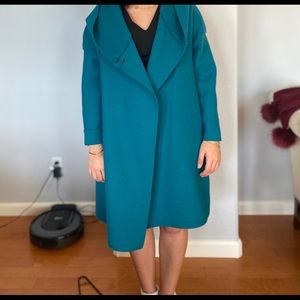 Hooded Teal coat